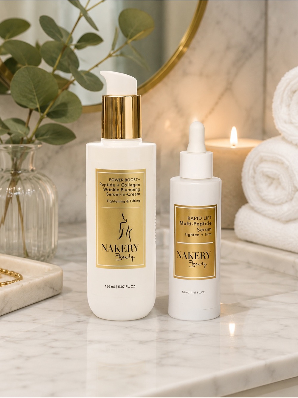Nakery Powerboost Supersize + Rapid Lift Duo with Bag